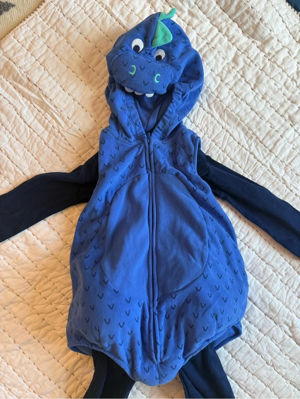 NWT Carter's 3 piece dinosaur costume 24 months